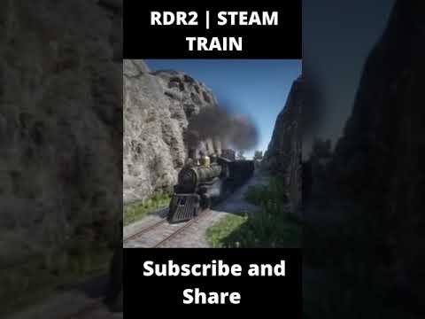 Red Dead Redemption 2 Steam Train #short #RDR2 #Game