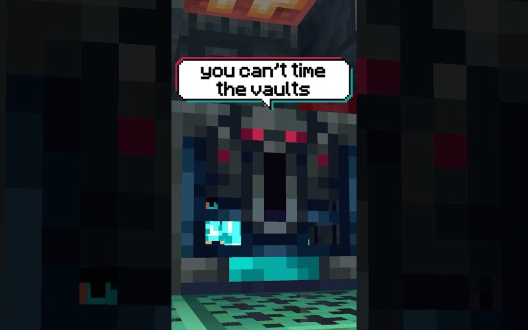 I Tested Minecraft 1.21 Vaults And They Are 100% Random #minecraft #vaults #TrickyTrials