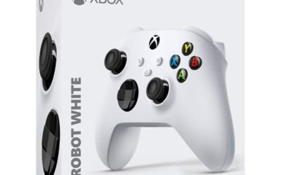 Microsoft Xbox Series S or X Wireless Controller Robot White plus VGSION battery