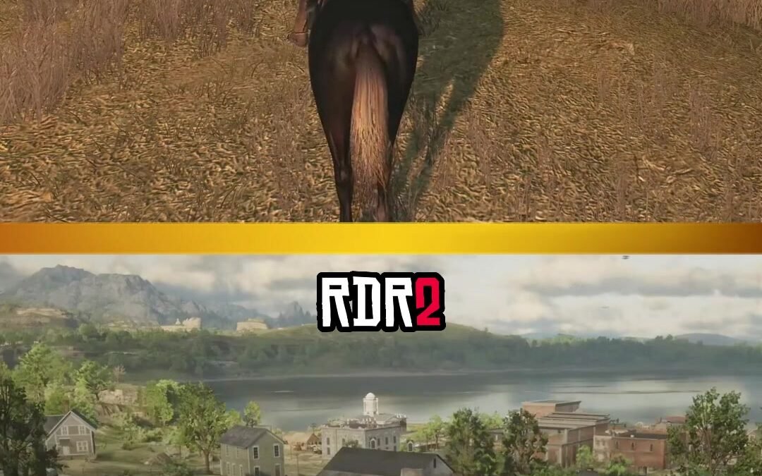 @whatifgamingggg Rdr1&Rdr2 Map Comparison #gaming #gamingclips #edit #reddeadred…