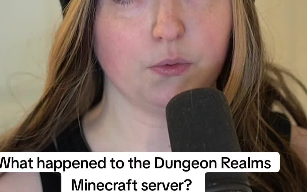 @cutiepebbs What happened to the Dungeon Realms Minecraft server? #minecraft #mi…