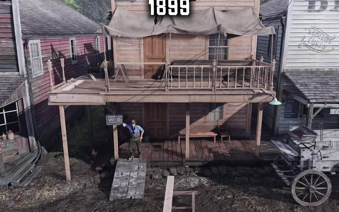 @rdrheadache RDR 2 Map Changed from 1899 to 1907 …