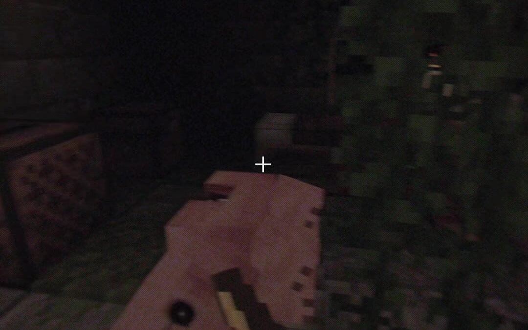 @barbiebitez Why is the pig body chomped  Duo- @lanzwrld  #minecraft #minecrafth…