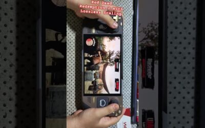 Red Dead Redemption 2 trên Steam Deck OLED với sự hỗ trợ của app Lossless Scaling