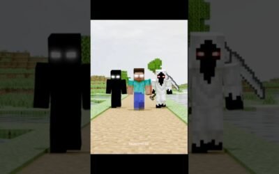 Minecraft Herobrine VS Roblox Herobrine Team 💀 | Minecraft Animation