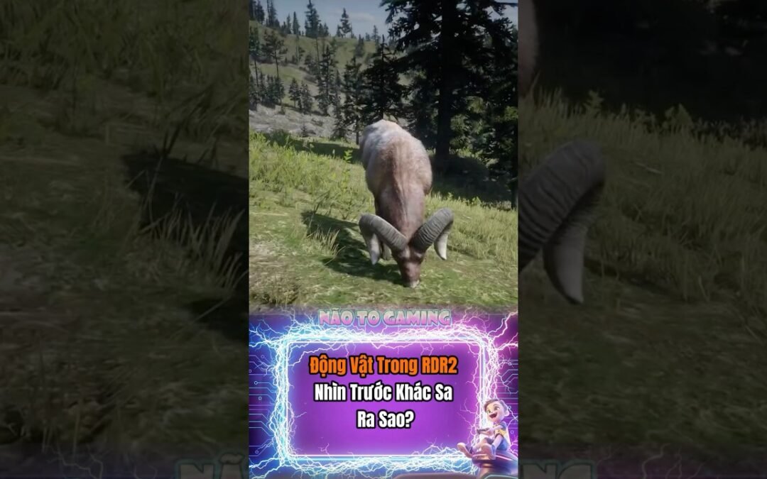 Động Vật Trong RDR2 Nhìn Trước Khác Sau Ra Sao? #steam #reddeadredemption2 #naotogaming #games