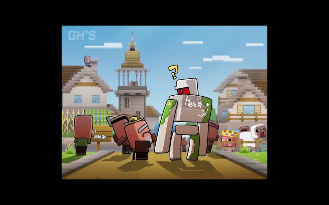 IRON GOLEM IS A HERO – MINECRAFT MOVIE ANIMATION | GH’S ANIMATION