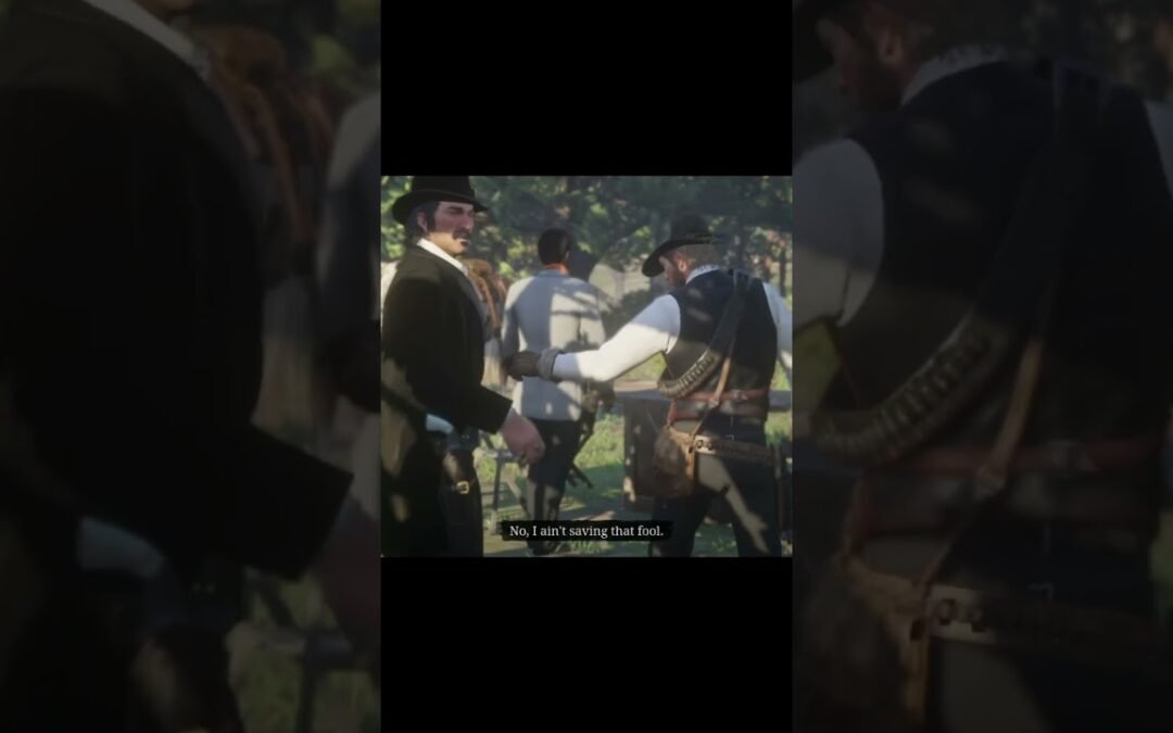 And there’s talk of hanging. Here’s hoping. | Red Dead Redemption II