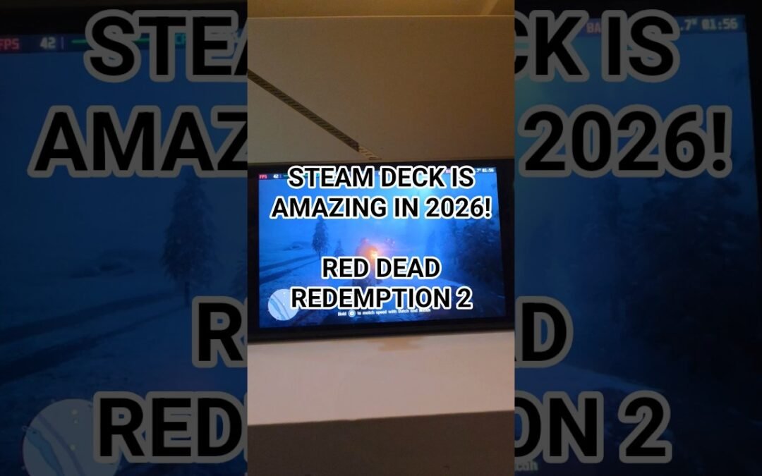 Steam Deck Playing Red Dead Redemption 2 is AMAZING IN 2026! #steamdeck #reddeadredemption2 #gaming