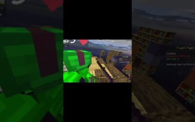 when you are afraid of death in bedwars practice… #shorts