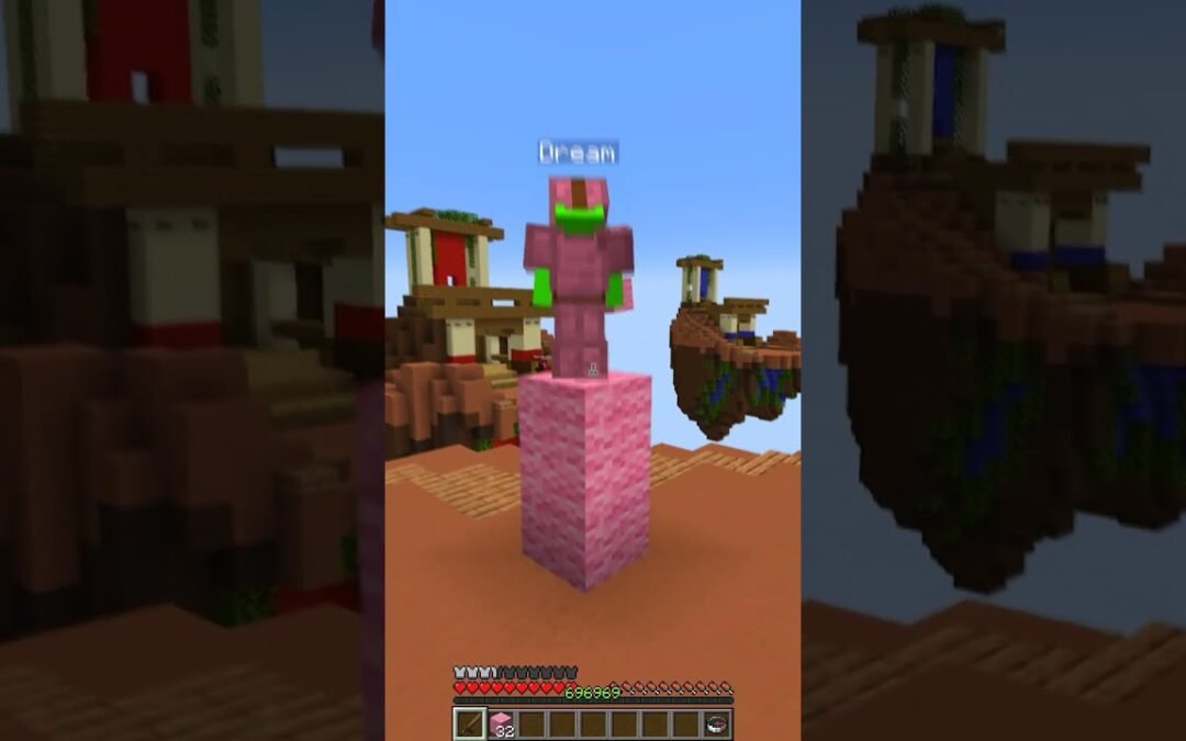 Dream vs Daquavis 😵💀 #minecraft #shorts #bedwars #hypixel #speedtelly #hypixelbedwarsclip