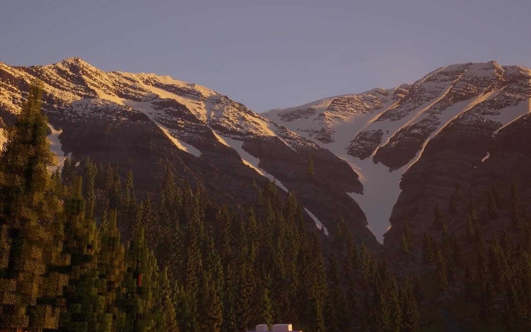 @wonderwashere Which Shader has THE BEST Sunset? Map: The Elk Mountains by Rics8…