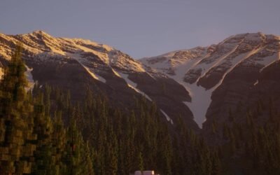 @wonderwashere Which Shader has THE BEST Sunset? Map: The Elk Mountains by Rics8…