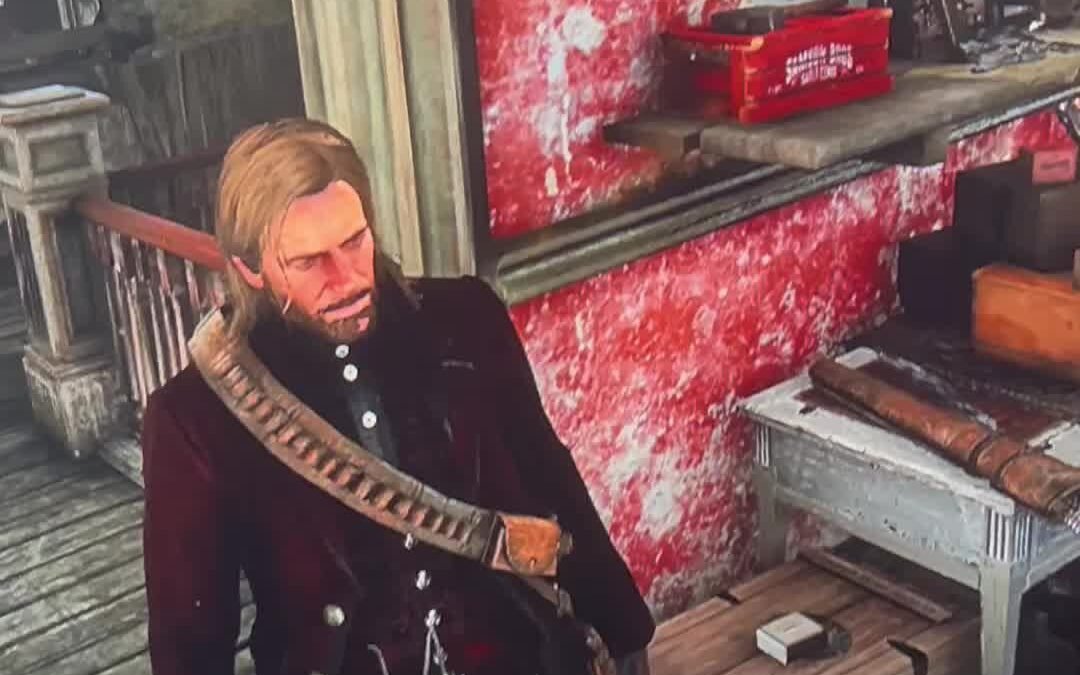 @fond_talks New glitch?? #rdr2#glitch#gamebreaking#reddead#arthurmorgan#gaming#c…