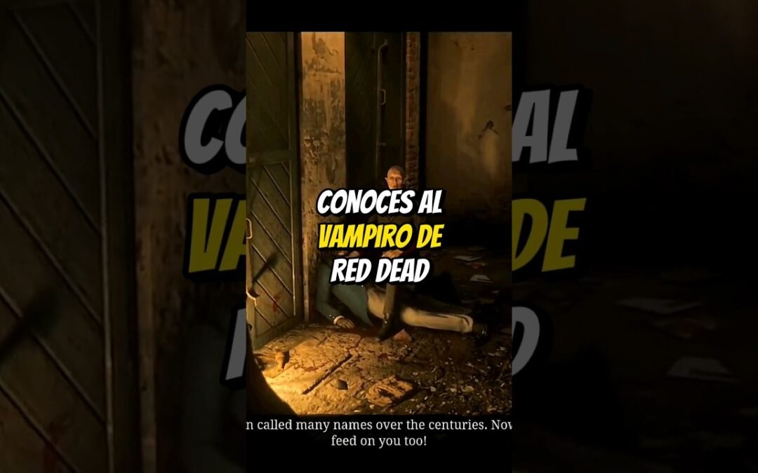 El vampiro de red dead redemption 2! 🦇