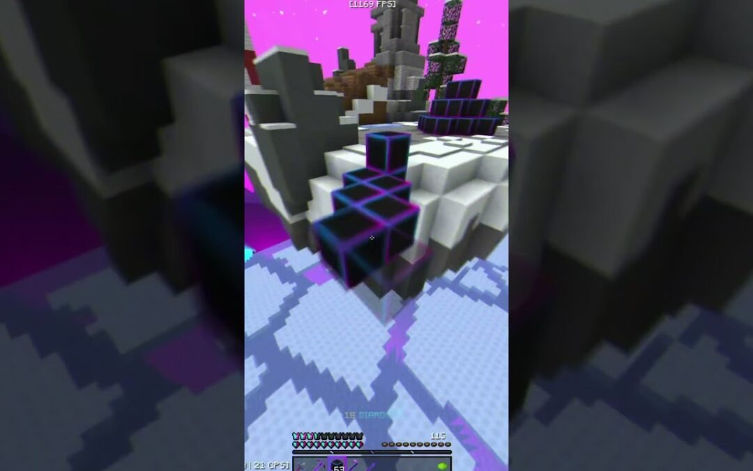 Best block clutch server #minecraft #clutch #bedwars #dragclick #hypixel #cluthcgod #pvp #shorts