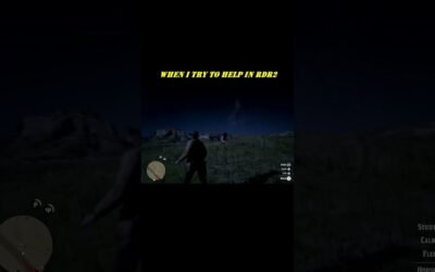 ALL I WANTED WAS TO HELP — RDR2 SHORTS #steamdeck #rdr2 #arthurmorgan