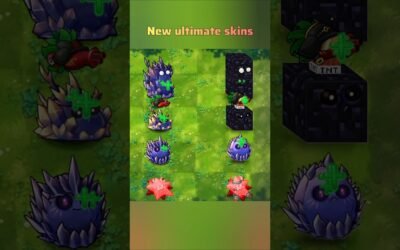 new ultimate minecraft skins in pvz fusion #pvzfusion #mobilegame #pvzgame #plantsvszombies