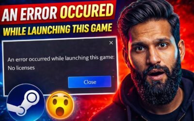 An Error Occurred While Launching This Game: No Licenses | Fix Steam No License Issue 2026
