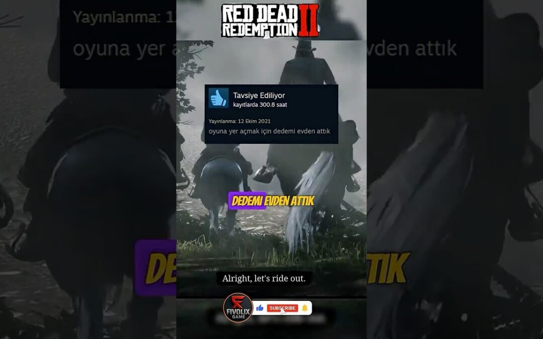 RED DEAD REDEMPTION 2 Steam Komik Yorumlar!🫢🤣 #games #gaming #steam#oyun#reddeadredemptıon2