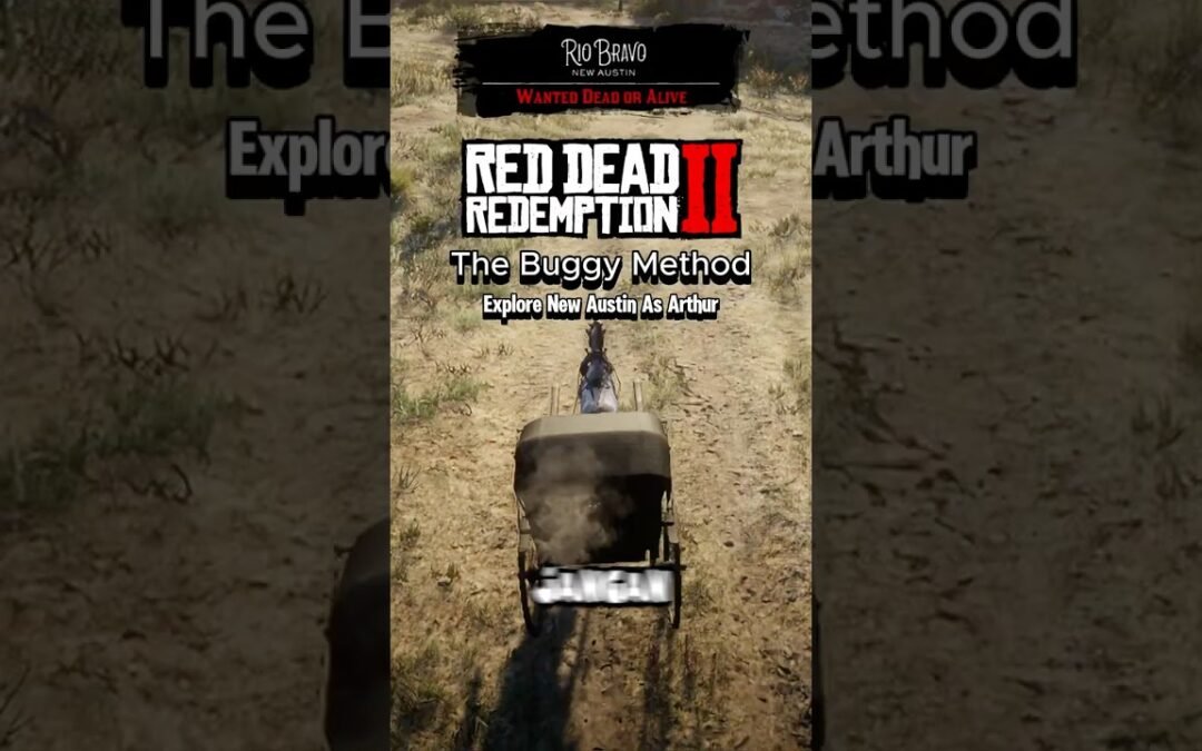 explore new austin pake arthur! (The Buggy Method) #reddeadredemption2 #shorts #shortvideo