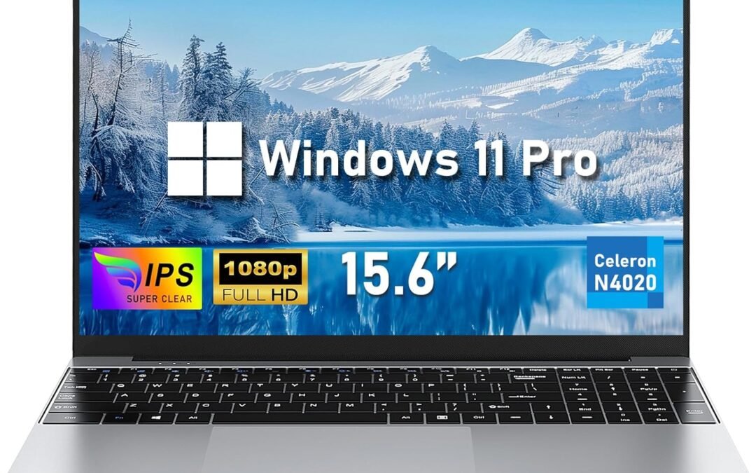 Laptop, Window 11 Pro Laptop Computer, 15.6 Inch Lap Top, 8GB RAM 512GB SSD PC 2026, N4020 Processor, 15.6″ FHD 1920 * 1080 Display, WIFI5, BT5.0, Office 365