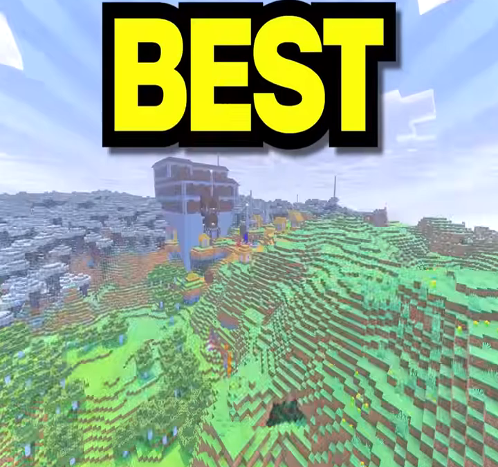 @user60550579499352 BEST SEED EVER!! In Minecraft Bedrock 1.21! (1) …