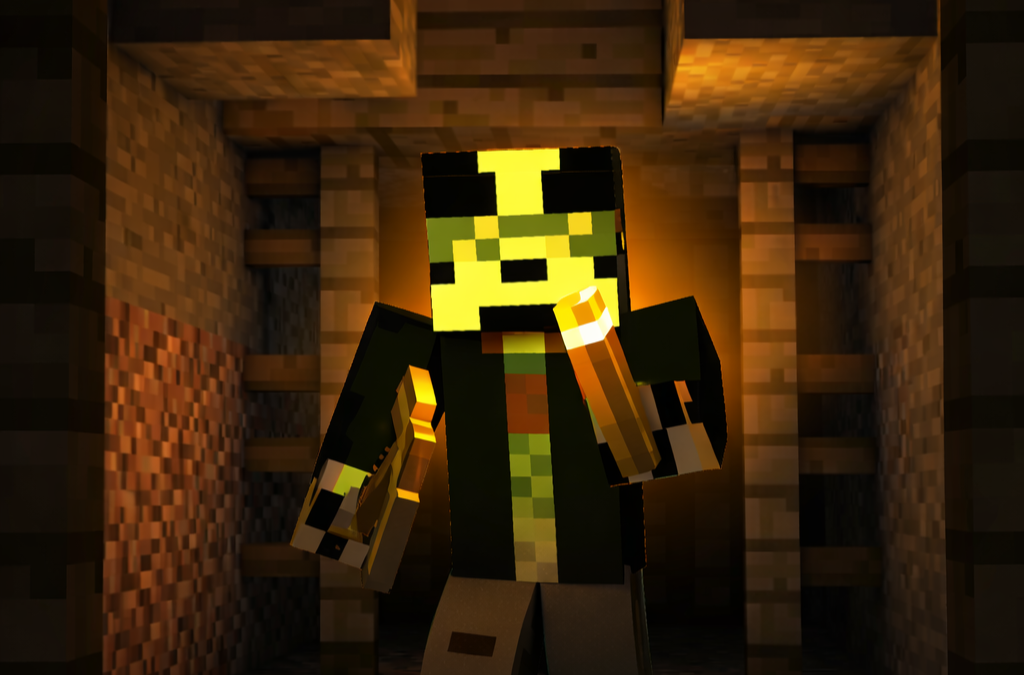 @barco.nerdico Criação da minha nova skin Border Collie! Apps usados:  Minecraft…