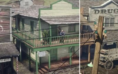 @reddeadragdolls How Locations and Buildings changed over the coarse of the game…