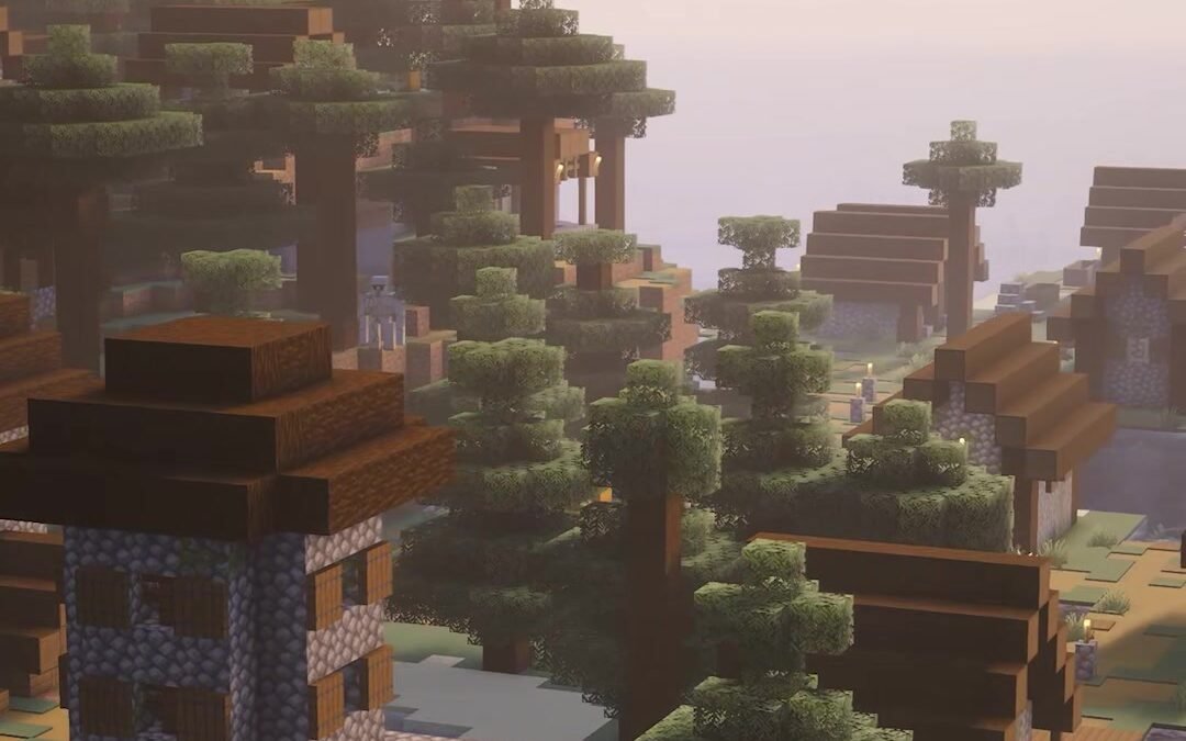 @cubinized AMAZING Village Island Seed  For Minecraft 1.21+ • #Minecraft #minecr…