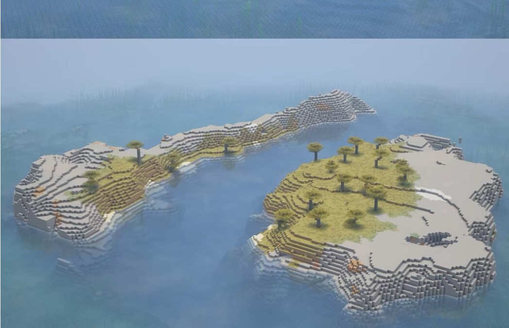 @cubinized 3 Survival Island BIOME THEMED Seeds For Minecraft 1.21+  Bedrock/Jav…
