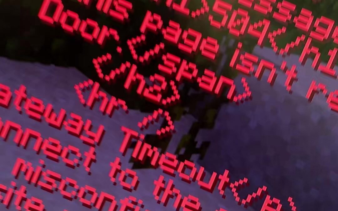 @mechro87 Why are Reams down again!? #minecraft #minecraftbuilding #mojang  …