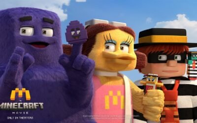 McDonald’s A Minecraft Movie Meal – All Clips (2025)!