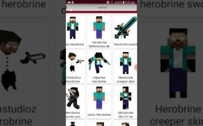 herobrine  skin  for minecraft  pe