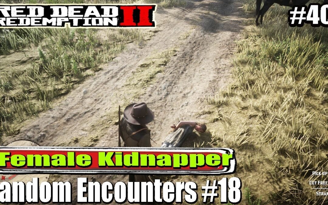 Arthur Menyelamatkan Wanita yang di culik | Pertemuan Acak | Rdr2 | Penculik Wanita Rdr2