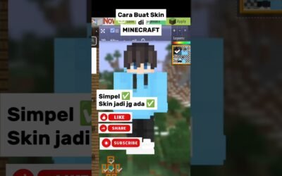 Cara Buat Skin di Minecraft 2025 #minecraft #mcpe #nekogemoy