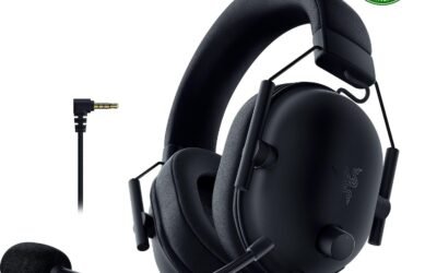 Razer BlackShark V2 X Xbox Gaming Headset: 50mm Drivers – Cardioid Mic – Lightweight – Comfortable, Noise Isolating Earcups – for Xbox Series X, Series S, PS5, PC, Switch via 3.5mm Audio Jack – Black