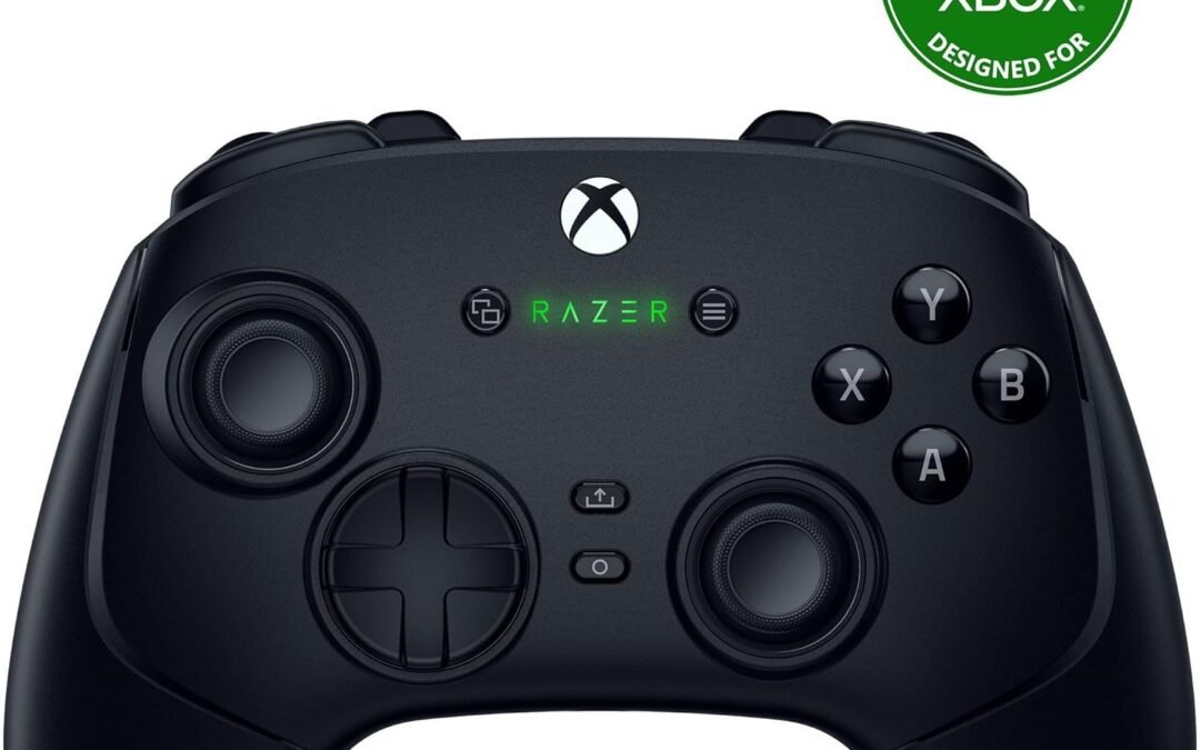 Razer Wolverine V3 Pro Wireless Gaming Controller: Licensed for Xbox Series X|S, Xbox One, Windows PC – 6 Remappable Buttons – Fast Triggers – Customizable Thumbsticks – Wired Tournament Mode – Black