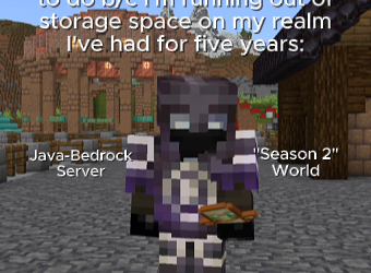 @mousepenalternative Did you know that realms can only go up to 4GBs of space be…