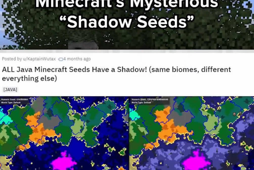@retrogamingnow Shadow Seeds in Minecraft?? #retrogamingnow #shadowseeds #gaming…