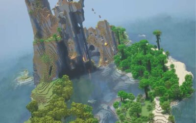 @cubinized 9 BIOME ISLAND SEED  Minecraft Bedrock/Java  • #minecraft #minecrafts…