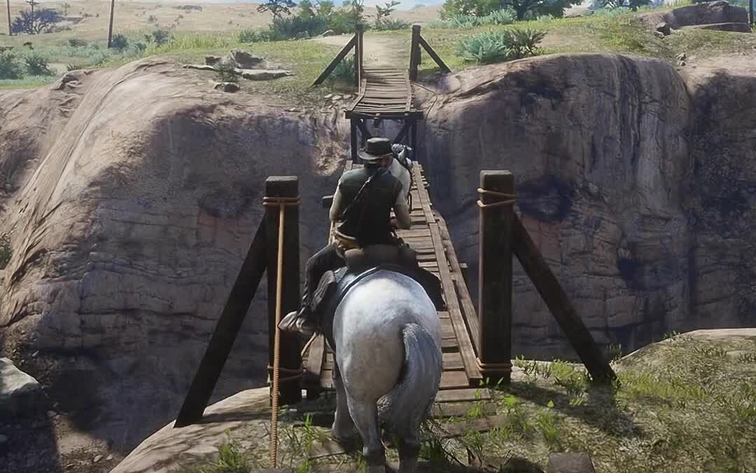 @_master_gta Can you perform the hardest horse jump in Red Dead Redemption 2? #r…