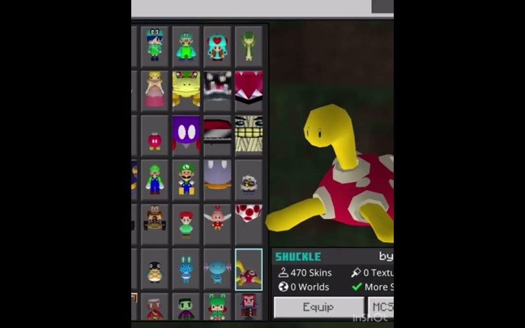 Minecraft 4D Skins 💀 #minecraft #shorts
