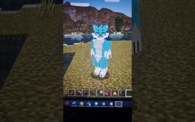 Minecraft Bedrock Skin 4D furry #minecraftskins #furries