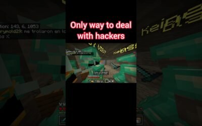Horion users down bad 😂🤣 Minecraft lifeboat survival mode hackers #minecraft #gaming #shorts #reels