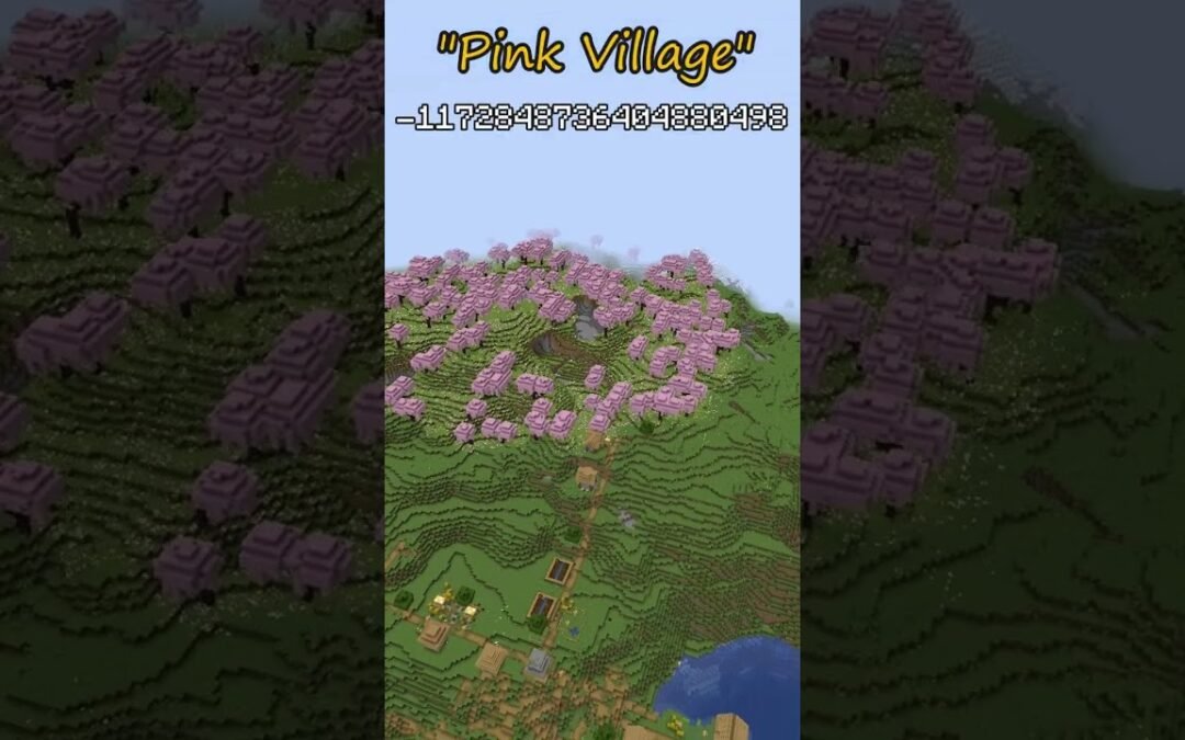 NEW CHERRY GROVE Minecraft Seeds for 1.20