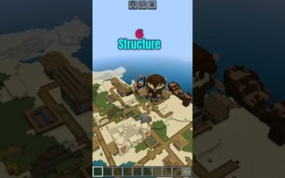 (1.21) Seed 6 Structures at spawn.!!