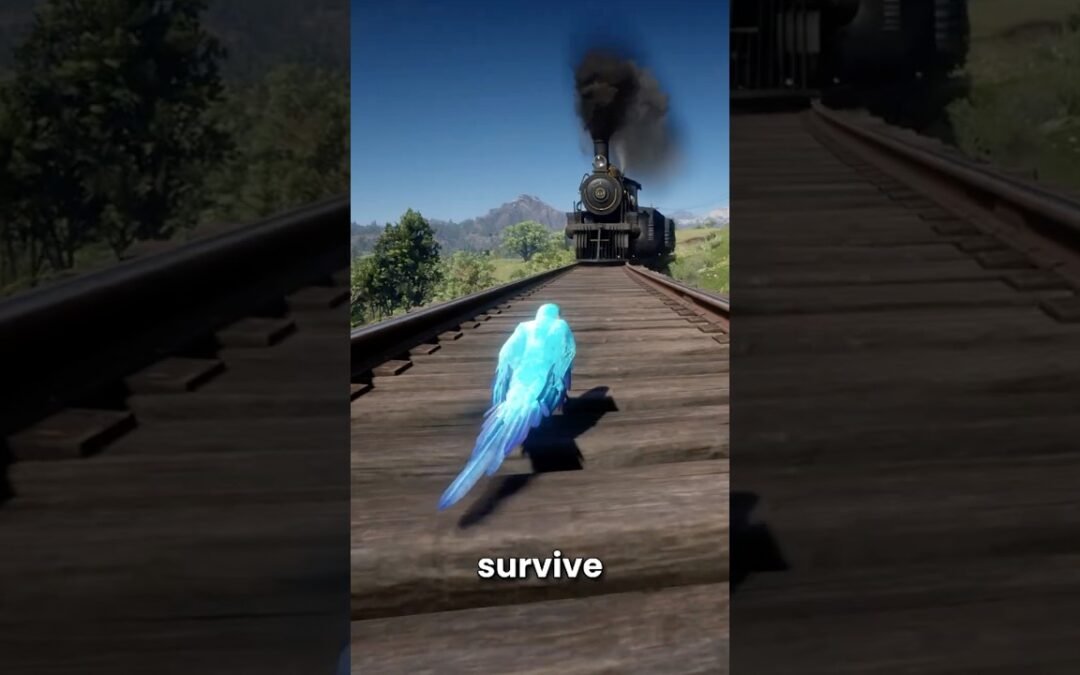 WHICH ANIMAL CAN PASS under the TRAIN in RDR2? 😱
