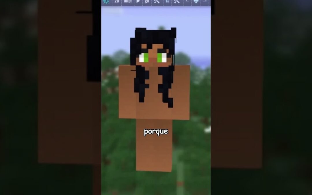 Criando uma Skin no MINECRAFT baseado no PINTEREST! #shorts  #minecraft  #minecraftskins