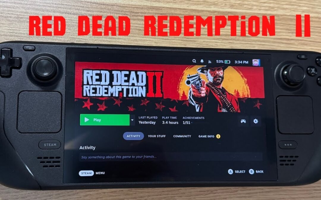 Read Dead Redemption 2 Performance Test on Steam Deck OLED
